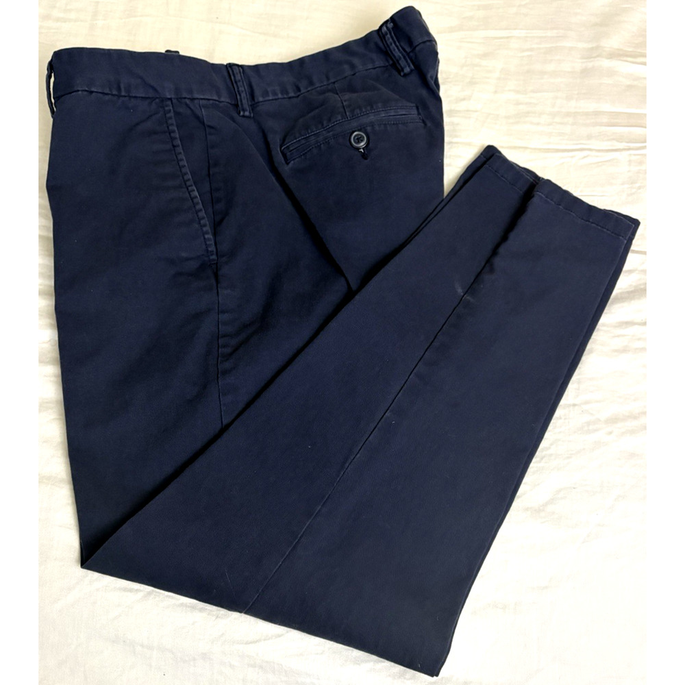 Old Navy Blue Straight Chino Men 38 x 30